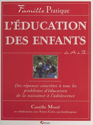 cover image of L'Éducation des enfants de a à Z